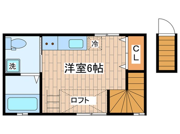 グランエッグス調布Sの物件間取画像